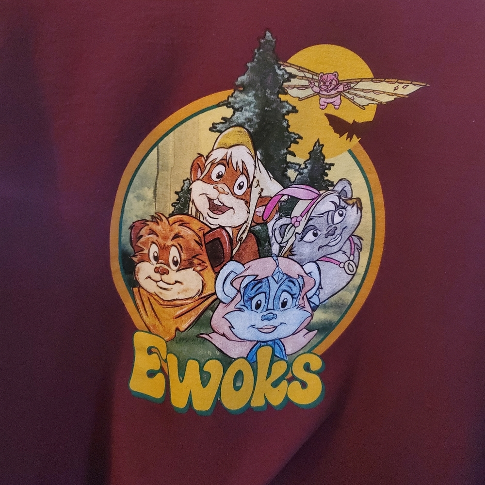 Boxlunch Star Wars Ewoks Retro Print Sweatshirt